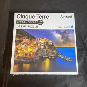 Brand new puzzle of Cinque Terre! Unopened.